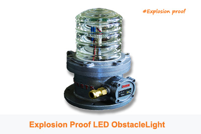 >Explosion Proof LED Obstacle 